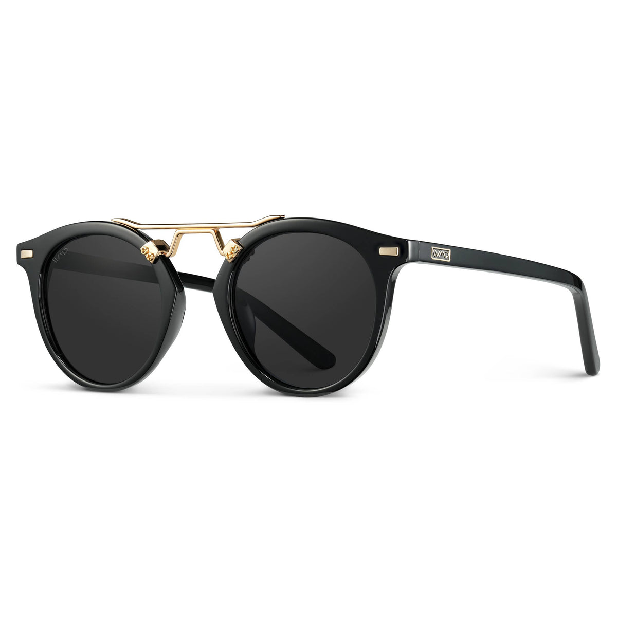 WMP Skyler - Crystal Taupe and Maple Brown Women's Sunglasses