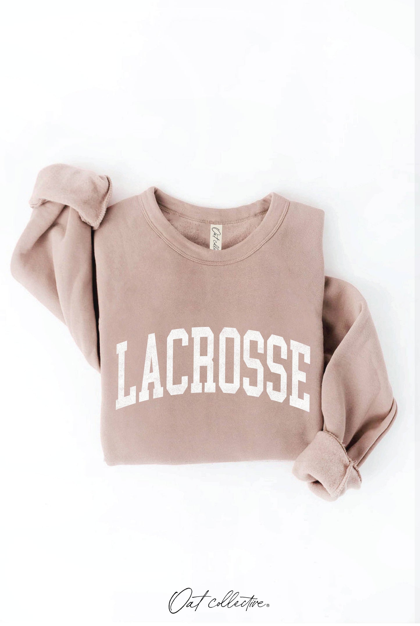 Bestseller Pre-Shrunk Fleece Lined LACROSSE Graphic Sweatshirt