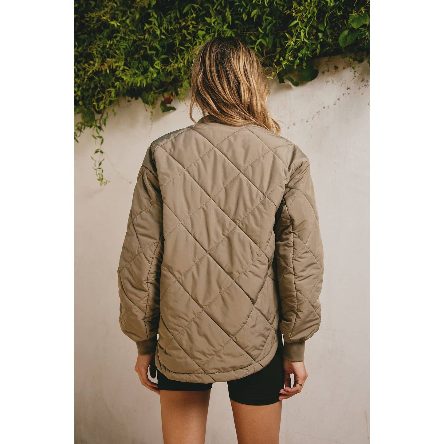 Quilted Light Puffer Jacket - Bestseller