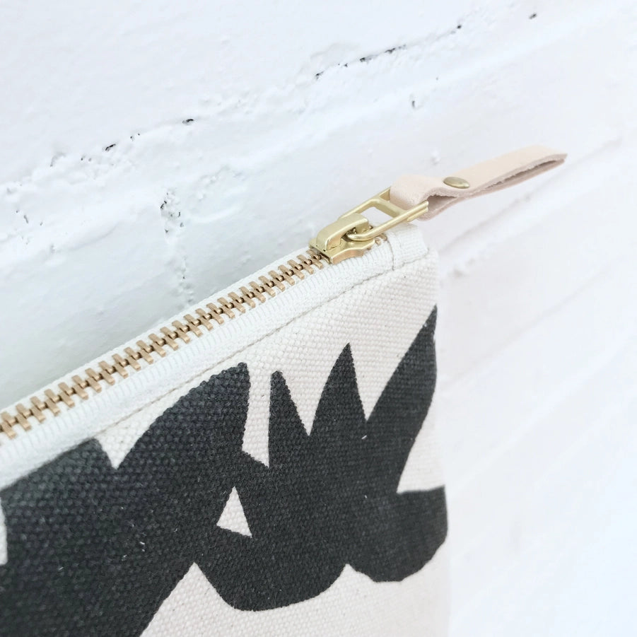 Erin Flett Work Black Lotus Folder Bag