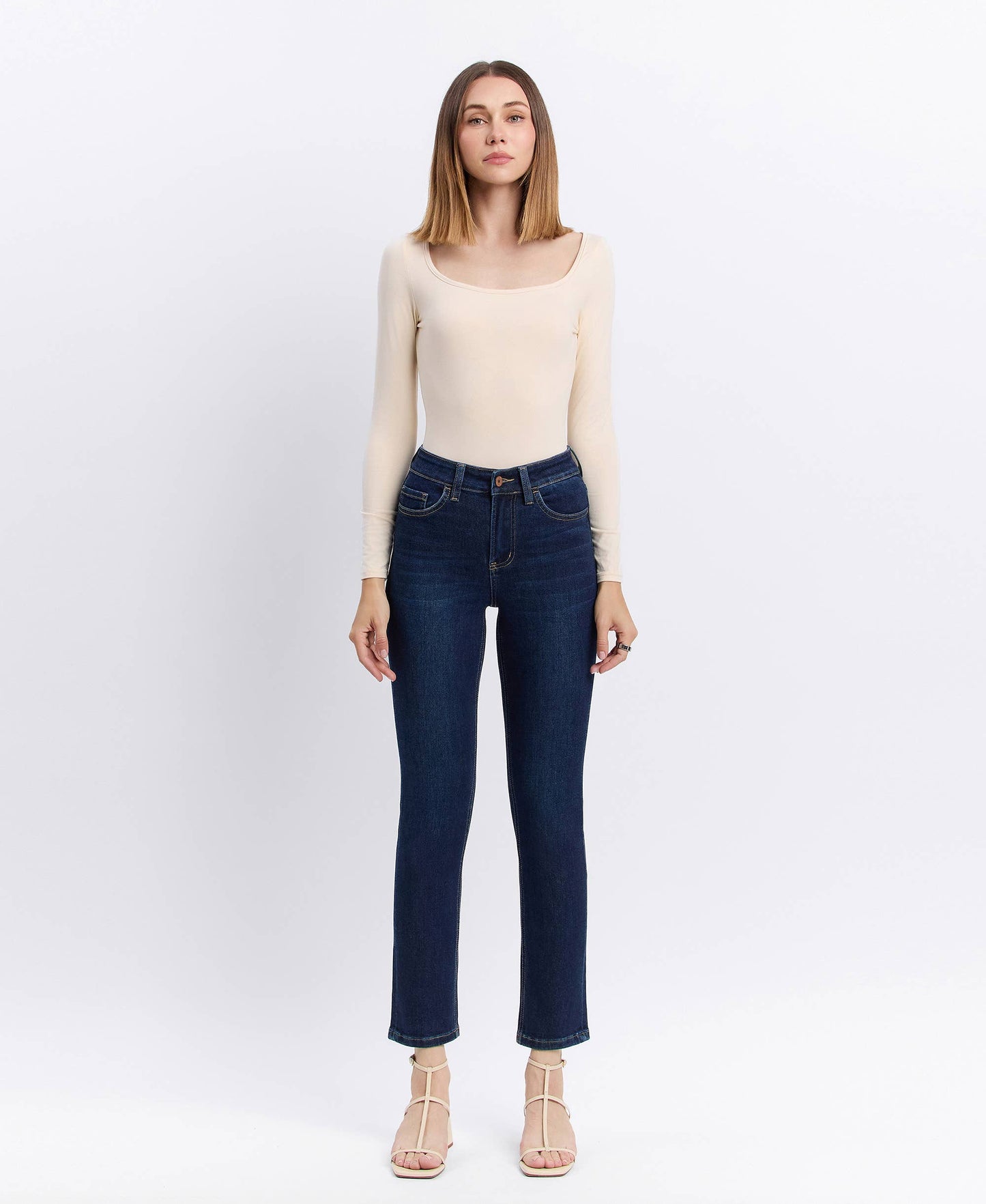Vervet and the Slim to Ankle Comfort Stretch Jean