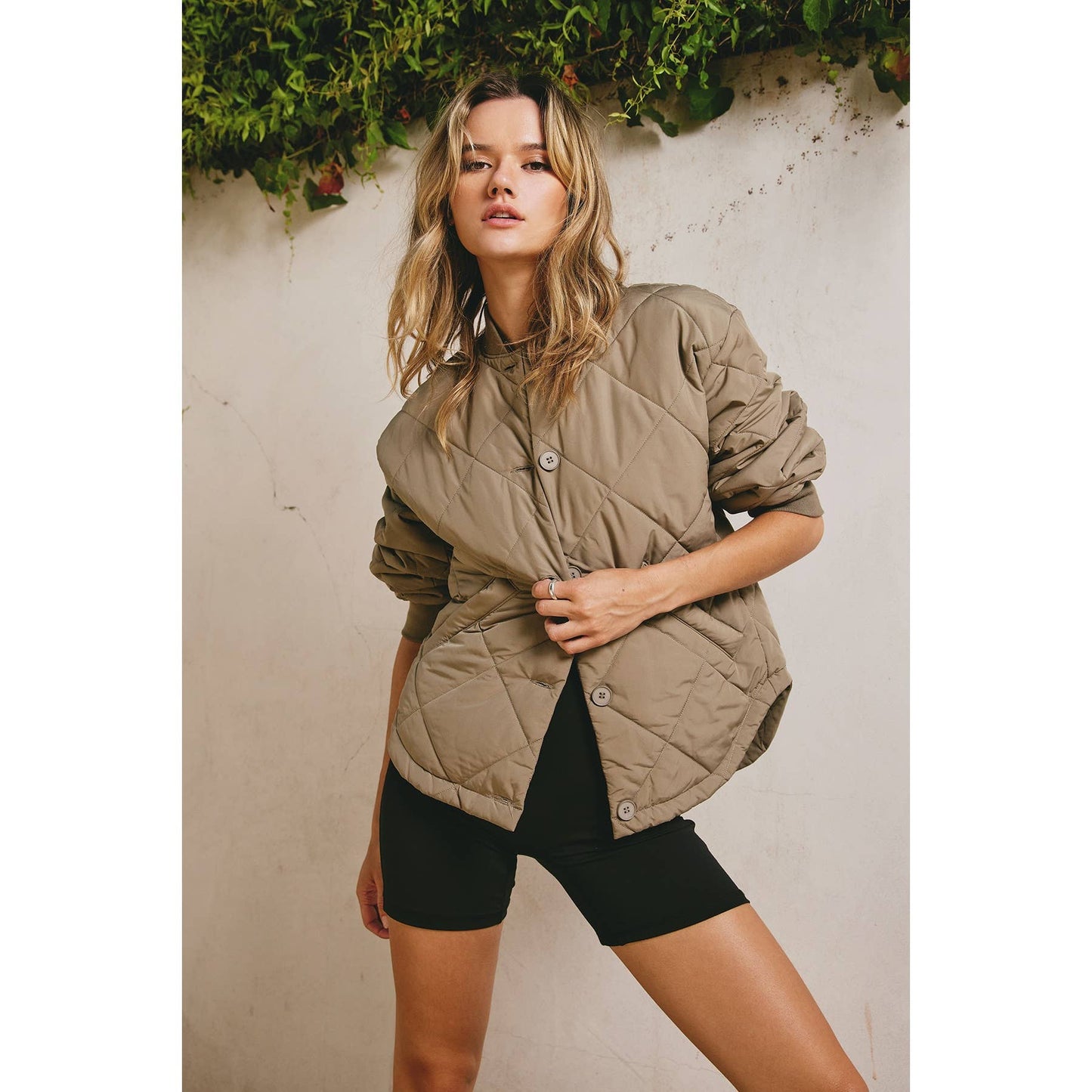Quilted Light Puffer Jacket - Bestseller