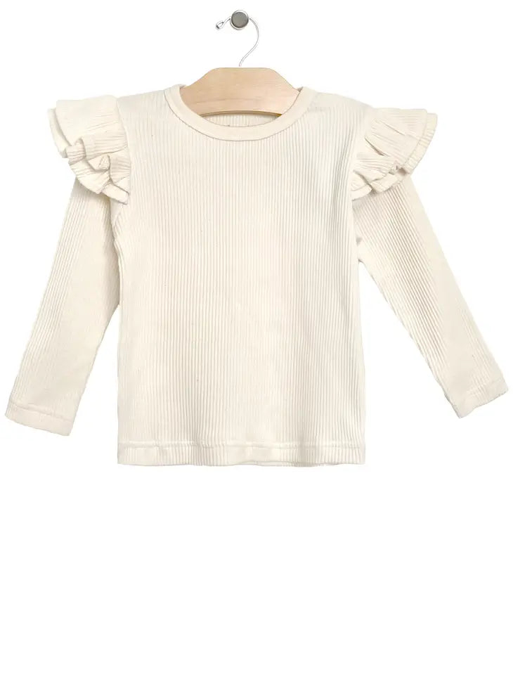 The Lightweight Kid Ruffle Top