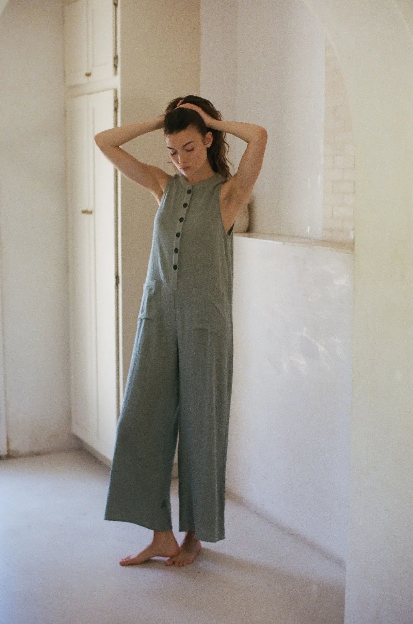 The Esme Light and Airy Jumpsuit - Vacation Sale