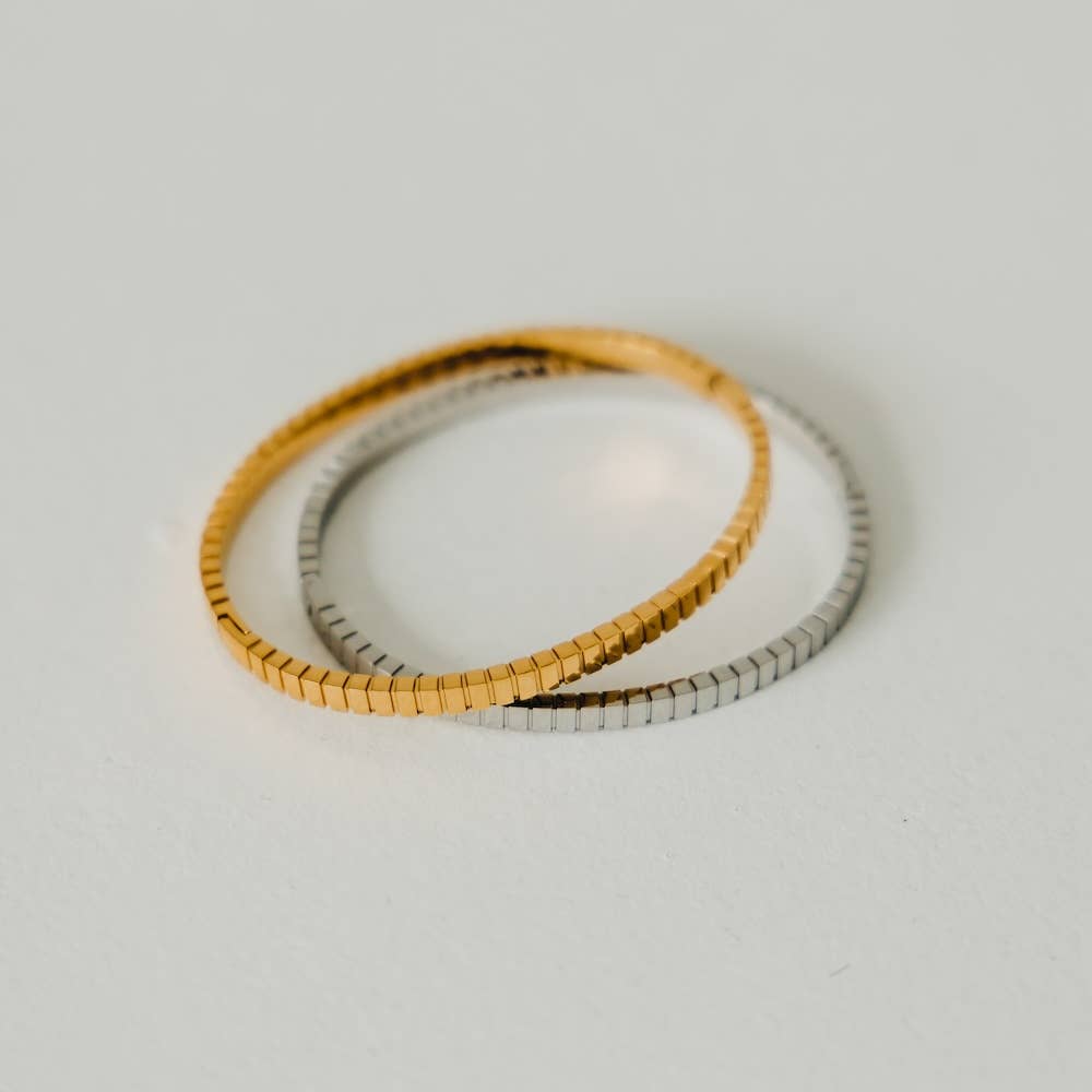 Daisy Bangle Bracelet - WATERPROOF