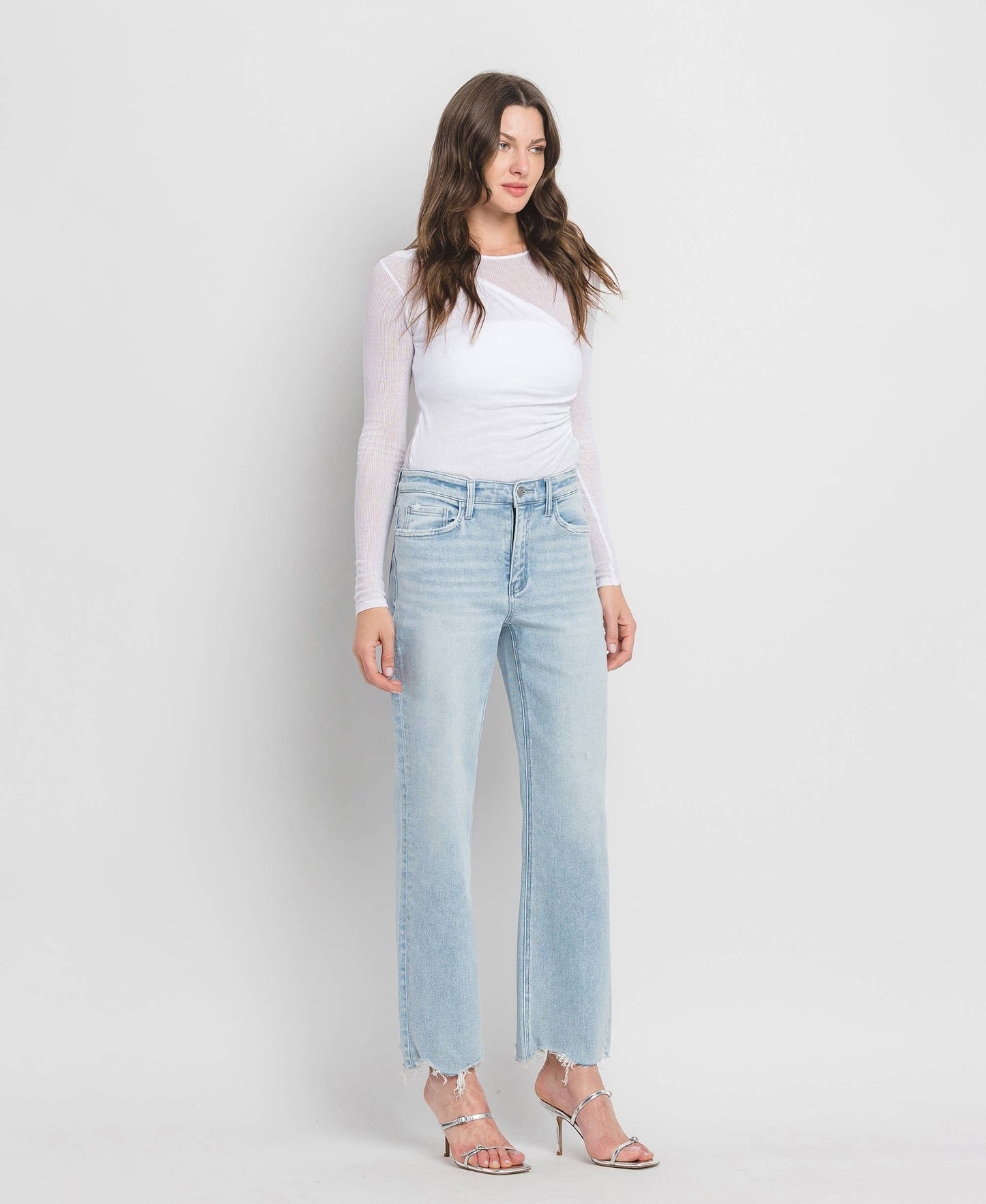 Killer Vervet's Comfort Stretch High Waist Relaxed Fit! Ankle