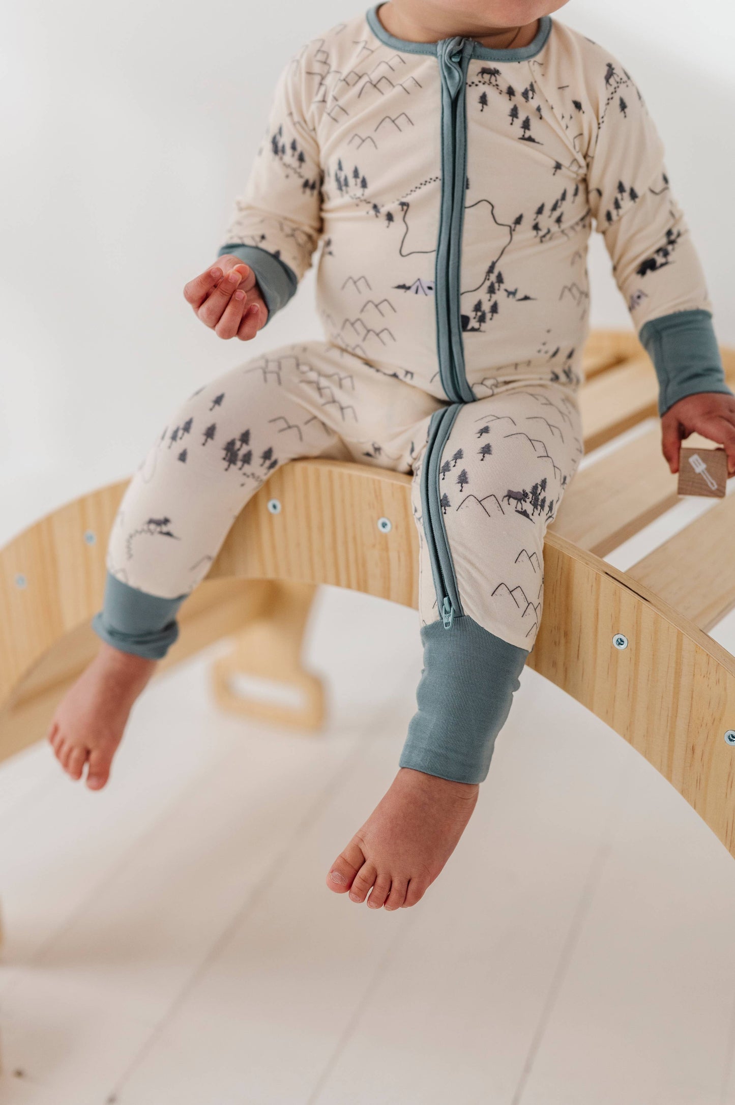 Baby Adventure Bamboo Footless Pajamas