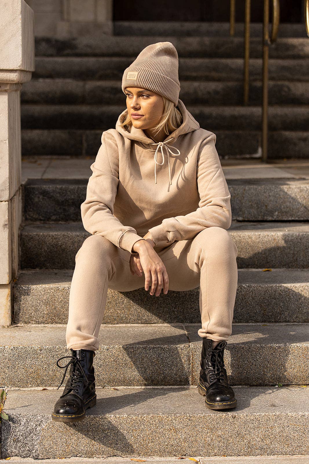 Après Soft Cotton Fleece Jogger — Champagne