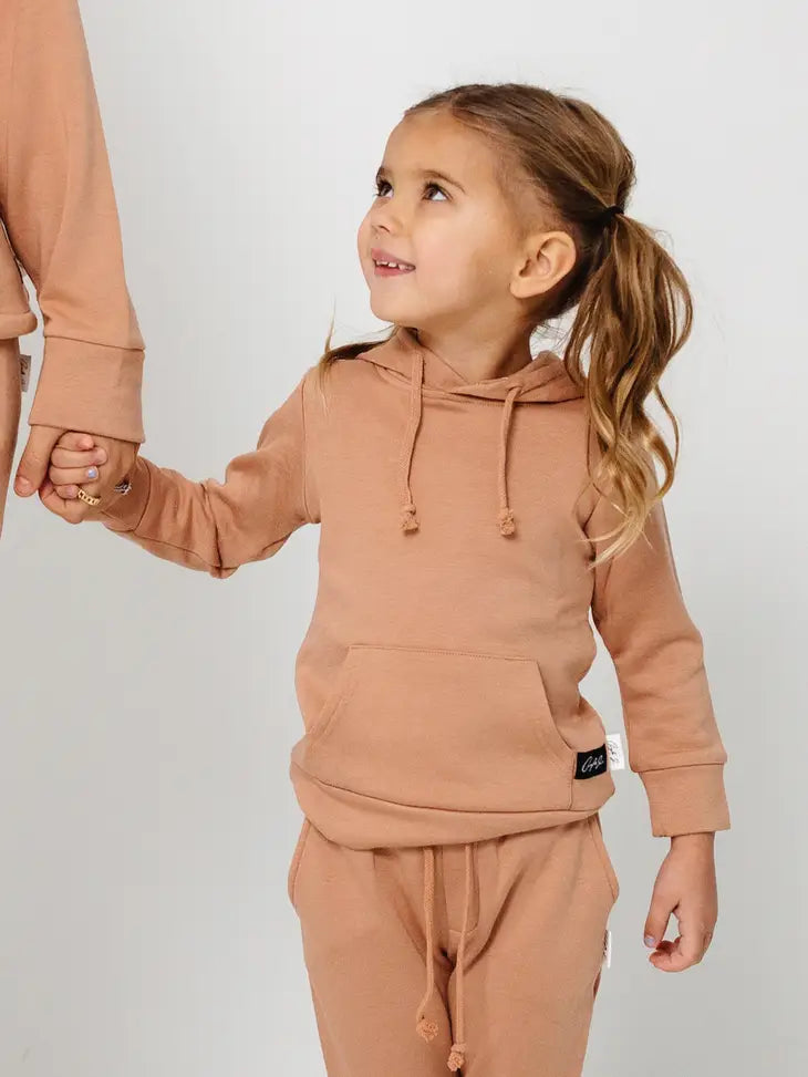 Toffee Brown Bamboo Hoodie- Softest