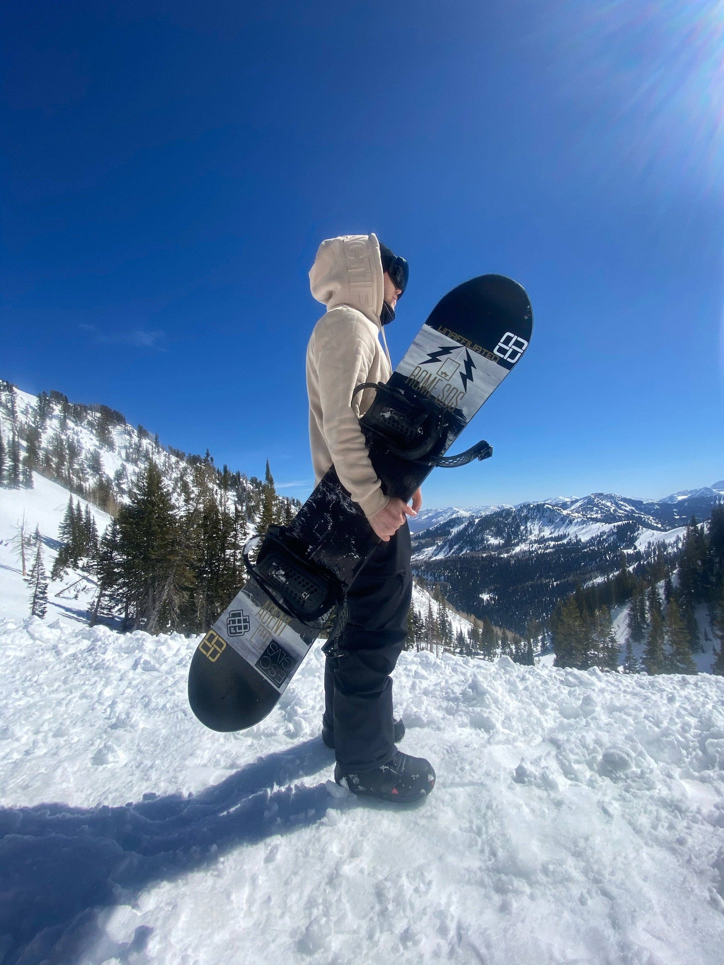 Apres Ski Embossed Hoodie Fleece Hoodie - Bestseller (Set Avail)