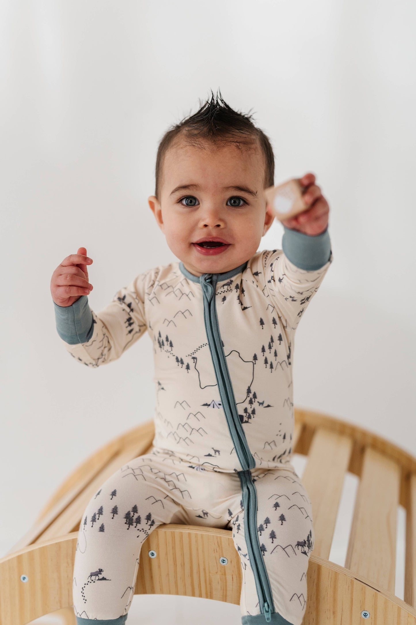 Baby Adventure Bamboo Footless Pajamas