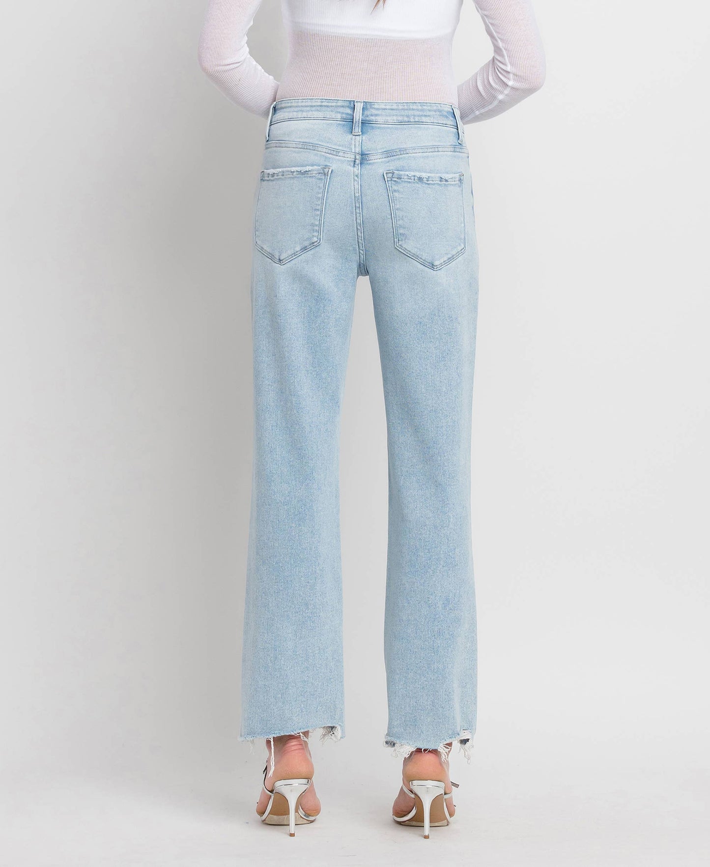 Killer Vervet's Comfort Stretch High Waist Relaxed Fit! Ankle