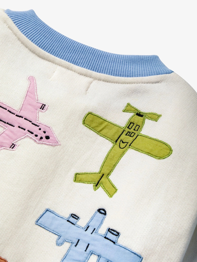 Embroidered Aviation Bomber for all kiddos