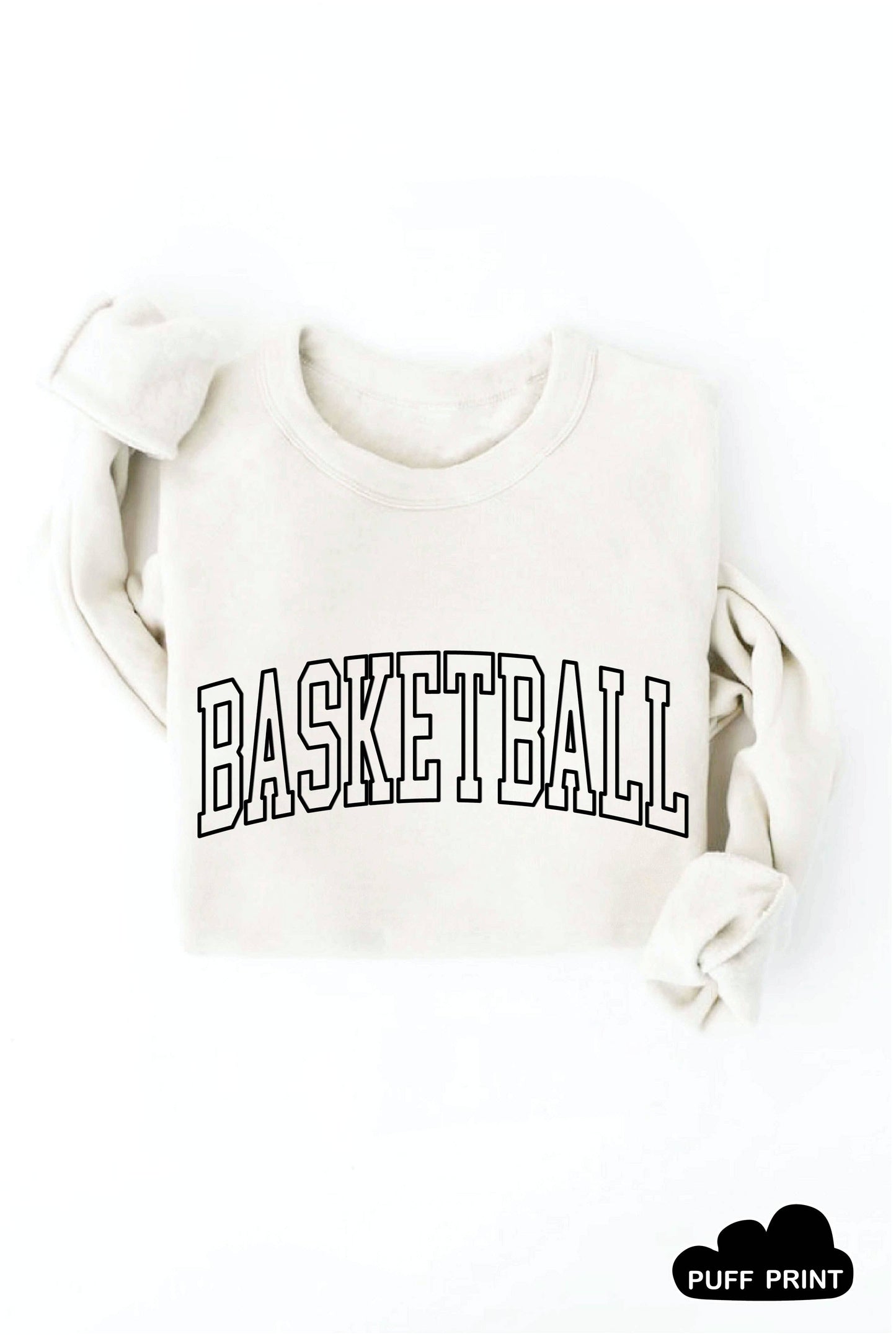 BASKETBALL PUFF Graphic Sweatshirt - Bestseller