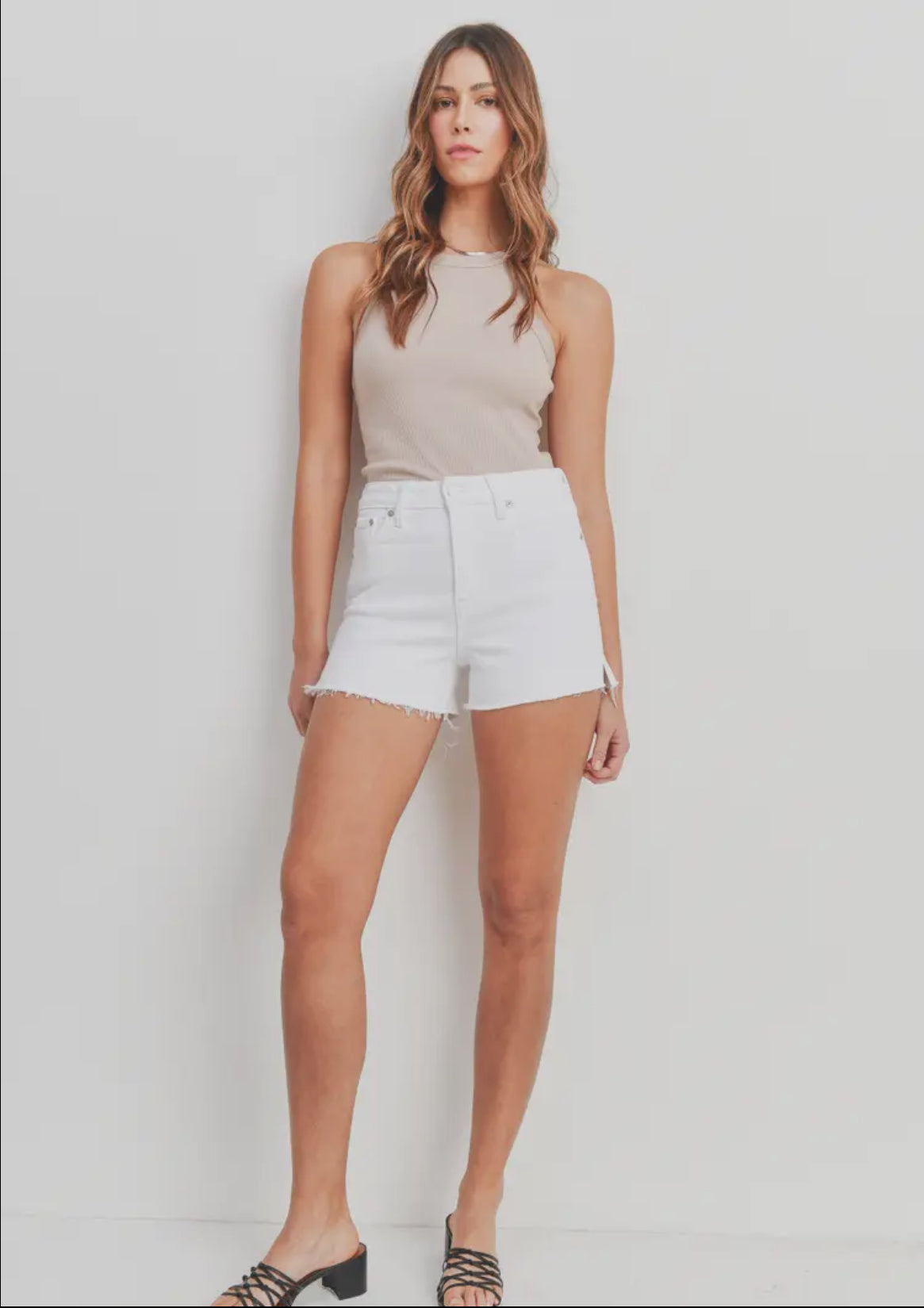 JBD for all body shapes - Vintage A- Line Cut Off Short
