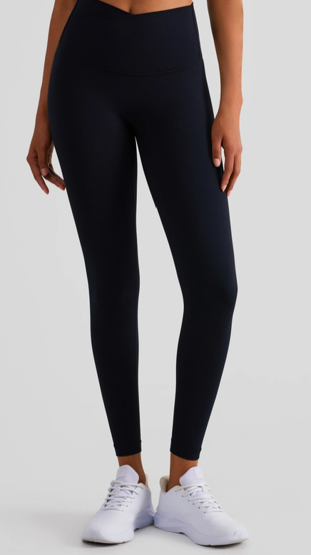Naoimi Cross Over Everyday Wear High Waist Leggings