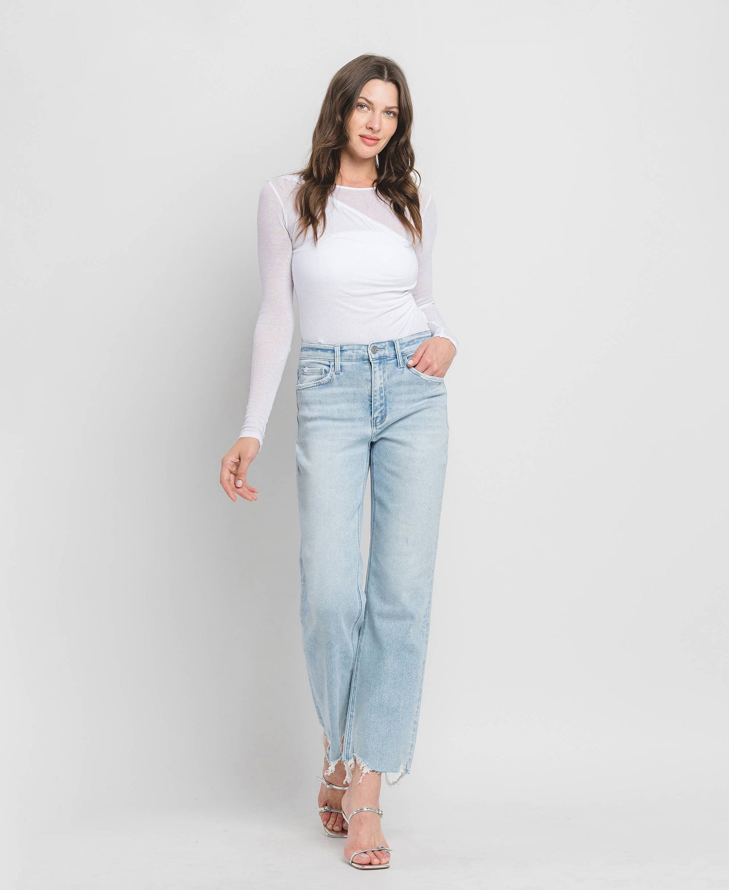 Killer Vervet's Comfort Stretch High Waist Relaxed Fit! Ankle