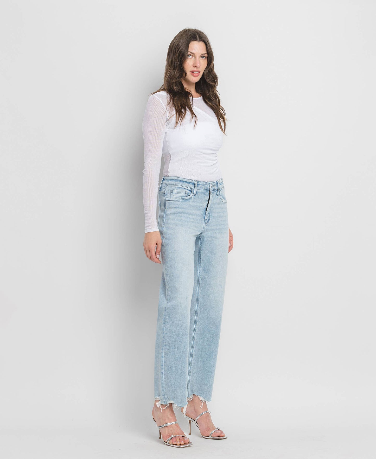 Killer Vervet's Comfort Stretch High Waist Relaxed Fit! Ankle