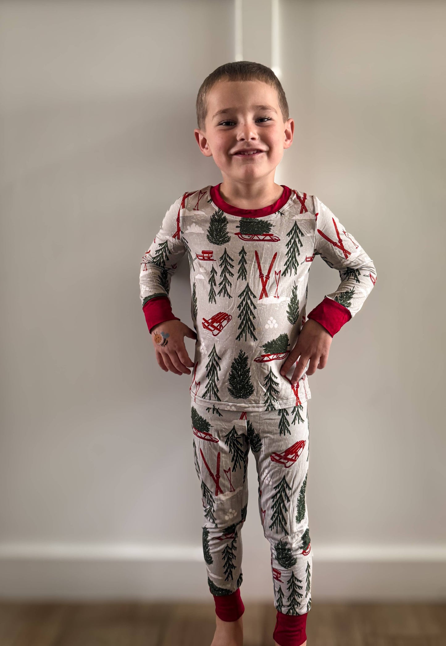 Bamboo Sled Jammies Set
