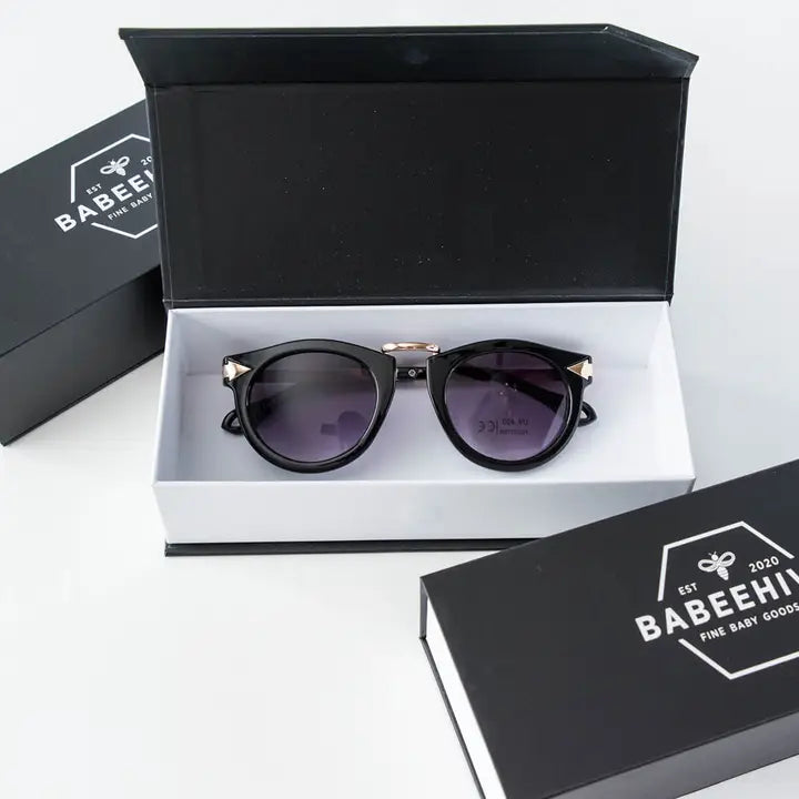 Toddler and Kid gold Accent Swanky Sunglasses