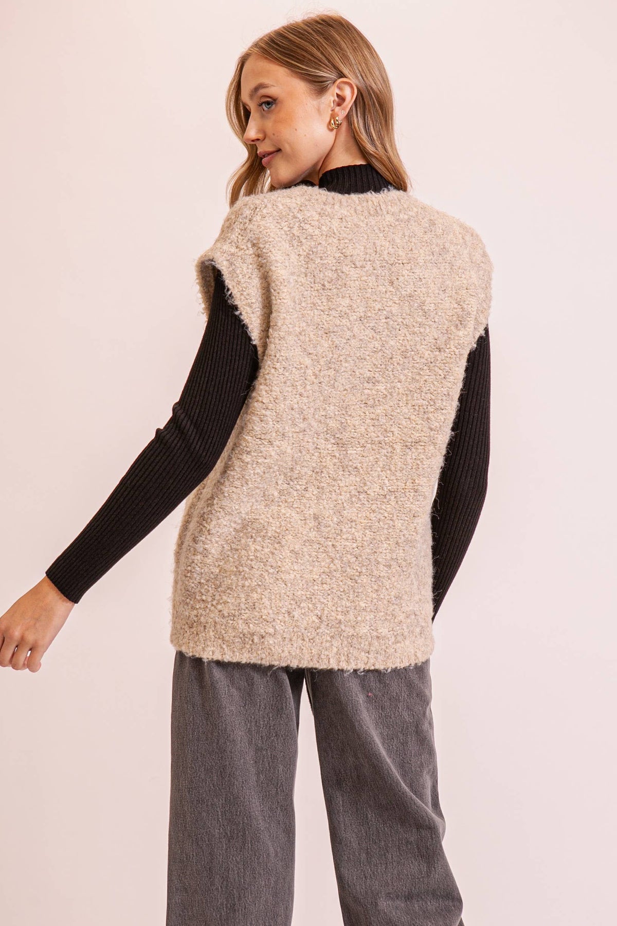 Cozy V-Neck Layering Knit Vest - Bestseller!