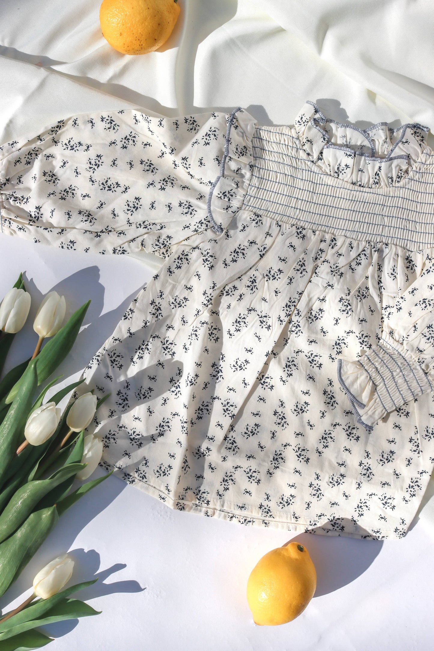 Kids Vintage Look Summer Lynn Floral Blouse