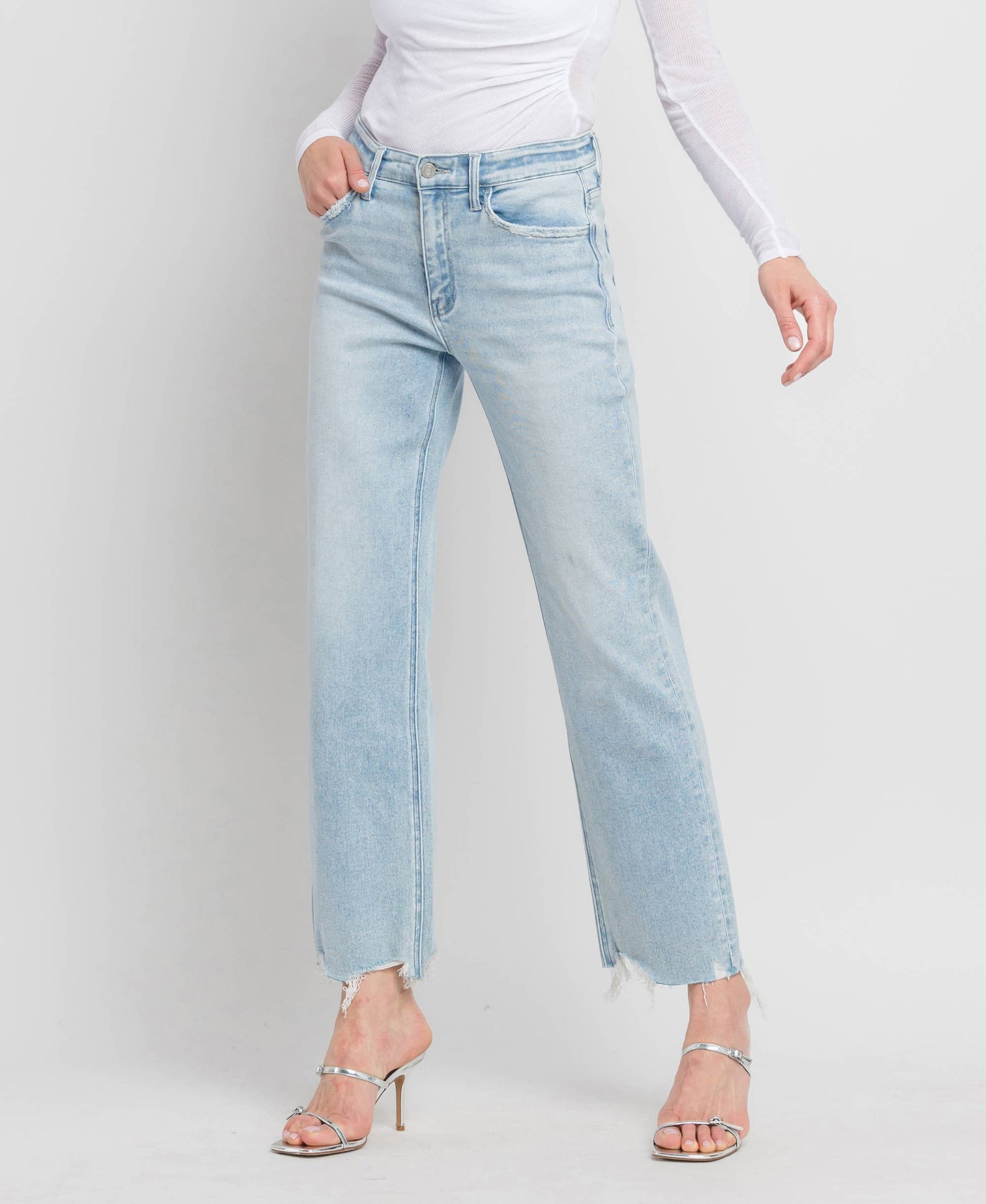 Killer Vervet's Comfort Stretch High Waist Relaxed Fit! Ankle