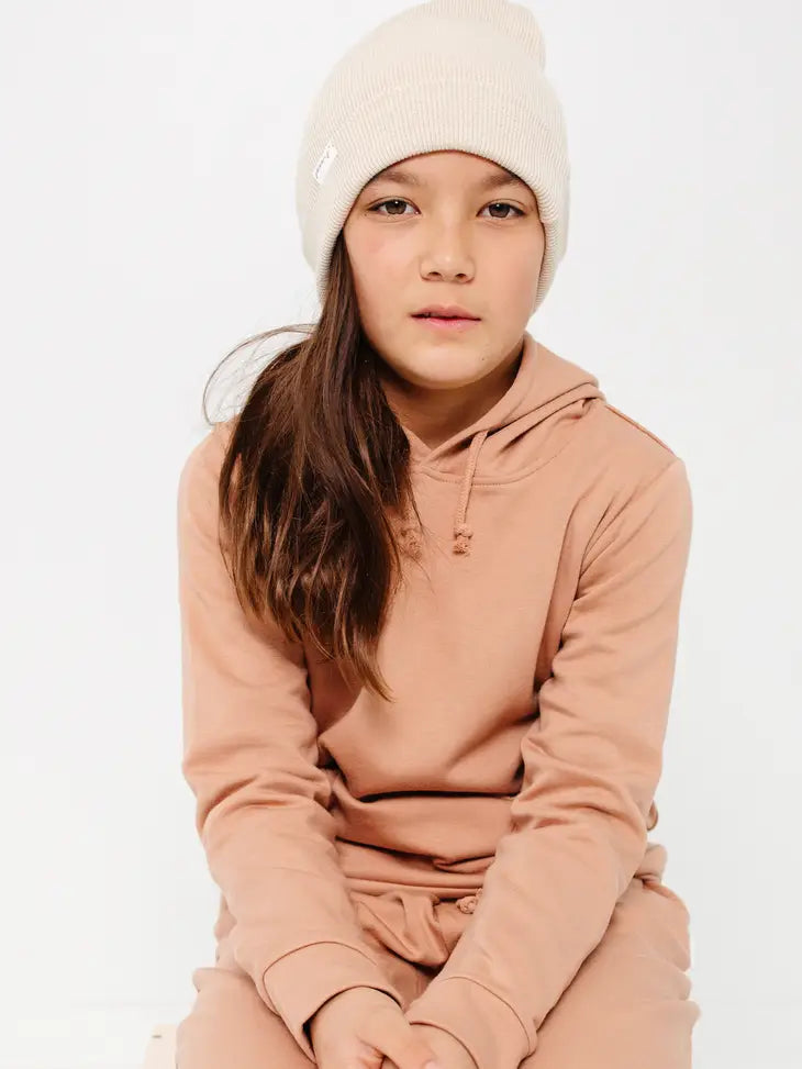 Toffee Brown Bamboo Hoodie- Softest