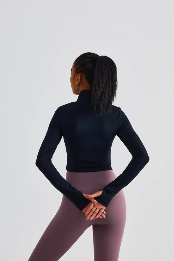 Evelyn Cropped Zip Jacket 91theLable