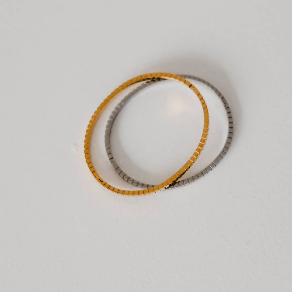 Daisy Bangle Bracelet - WATERPROOF