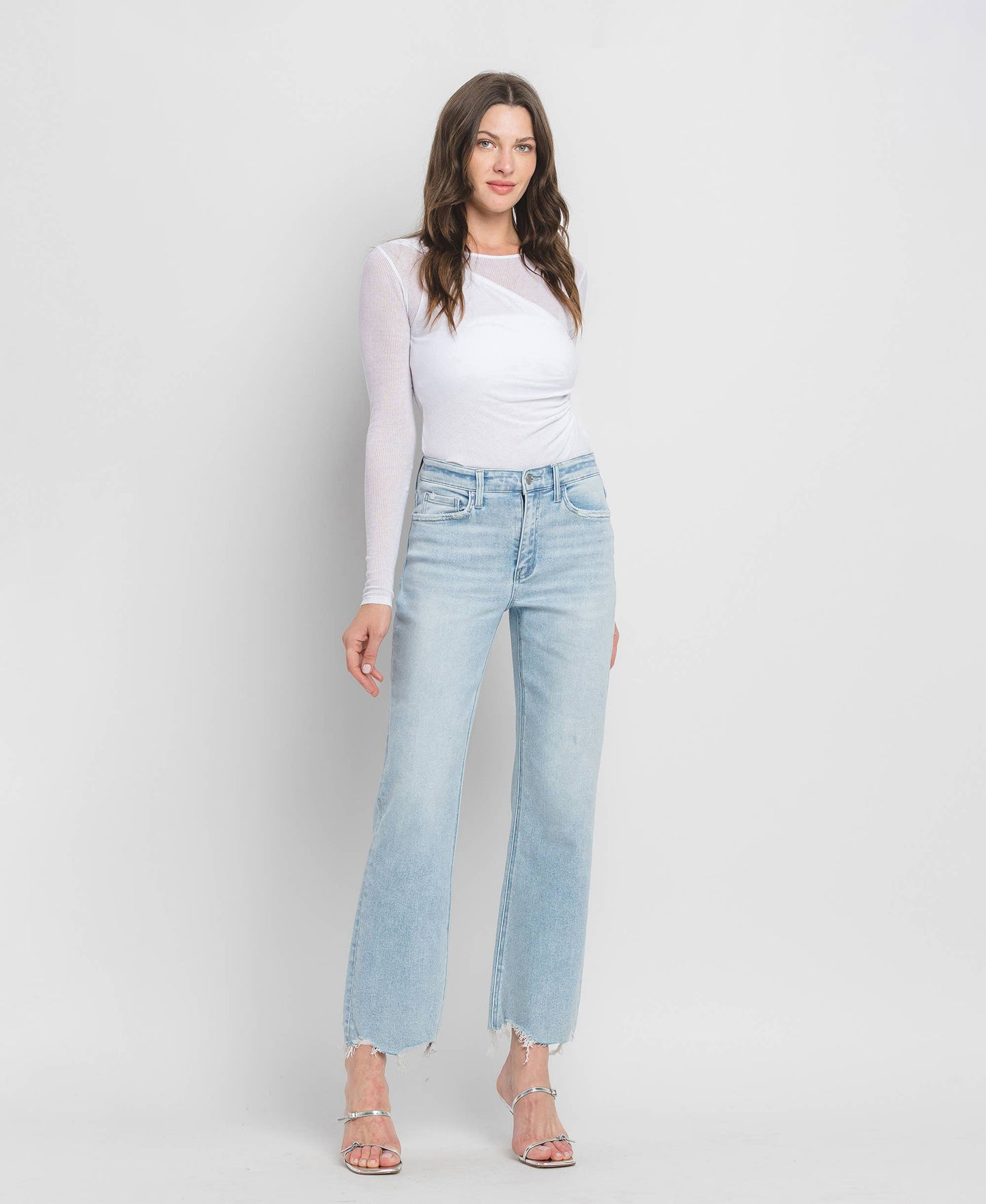 Killer Vervet's Comfort Stretch High Waist Relaxed Fit! Ankle