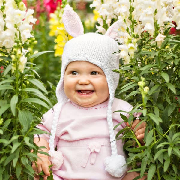 Hugbunny Pink Beanie Hat SALE