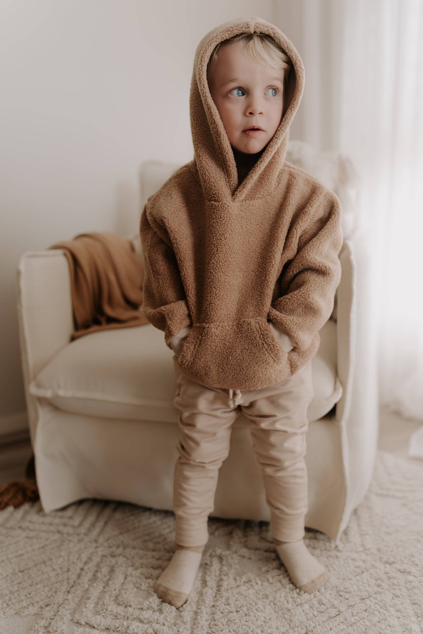 Joey Soft Hooded Fleece Sweatshirt