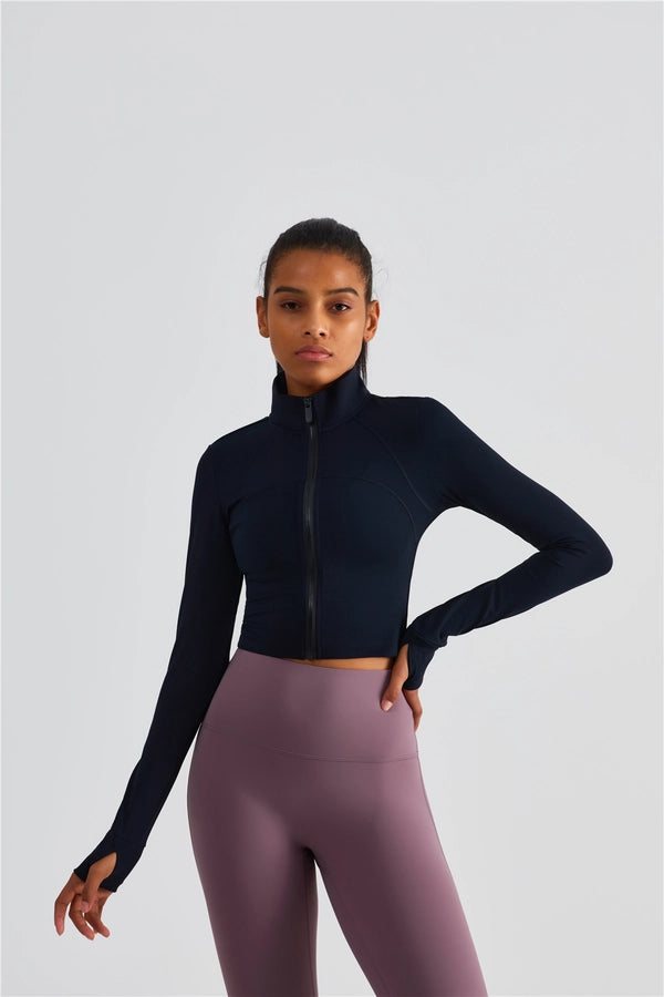 Evelyn Cropped Zip Jacket 91theLable