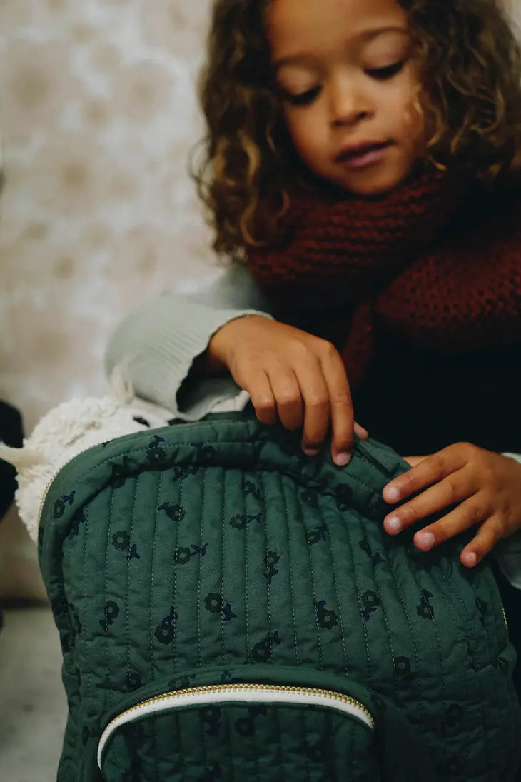 Kids Quilted Mini Size Backpack - Styles Vary