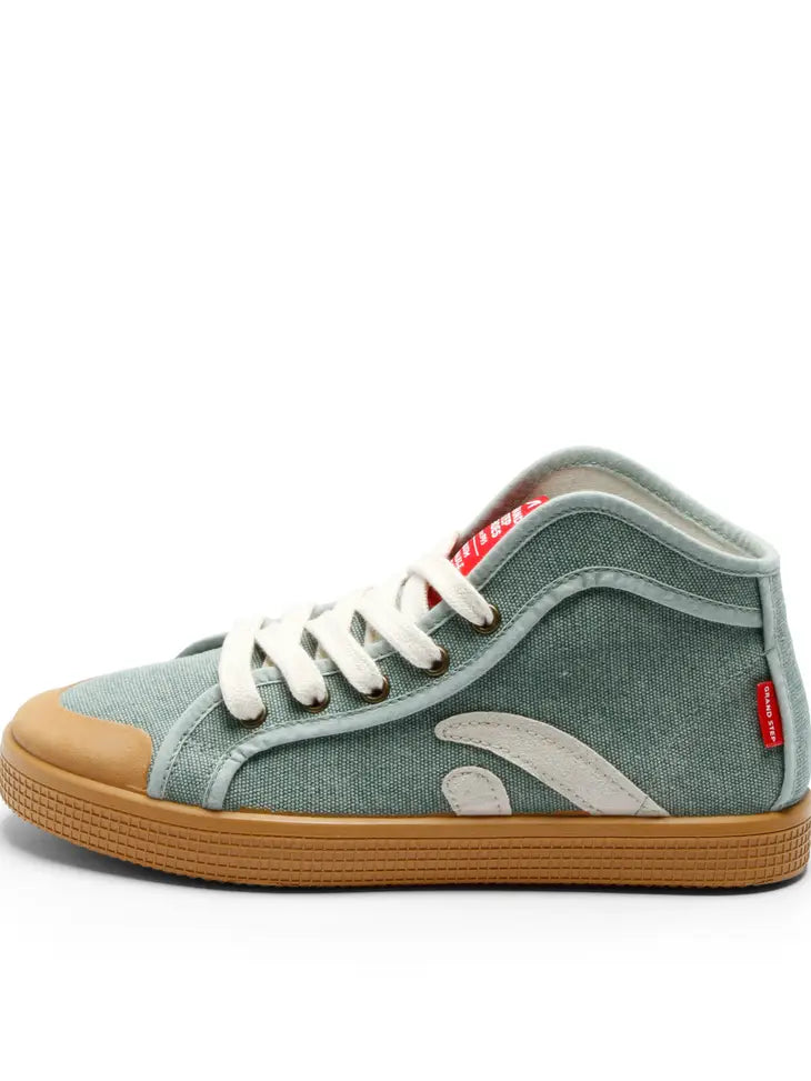 Seawgreen Washing Organic Taylor High Top Sneaks
