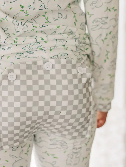 Easter Bunny Flap Pajamas