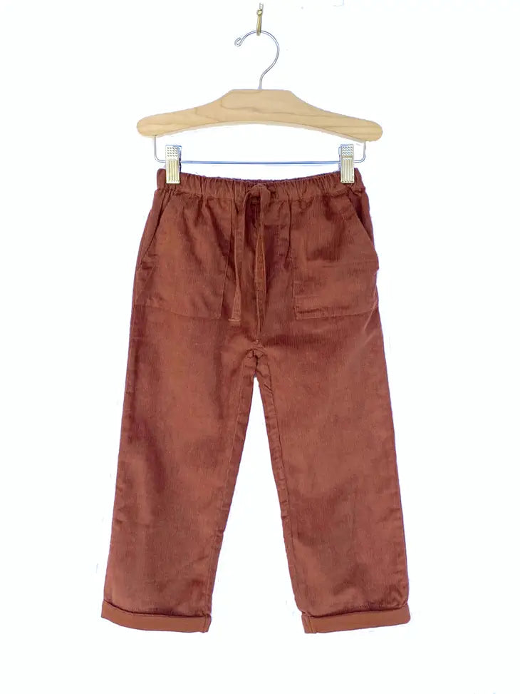 Croix Corduroy Boy Shirt and Pant Set