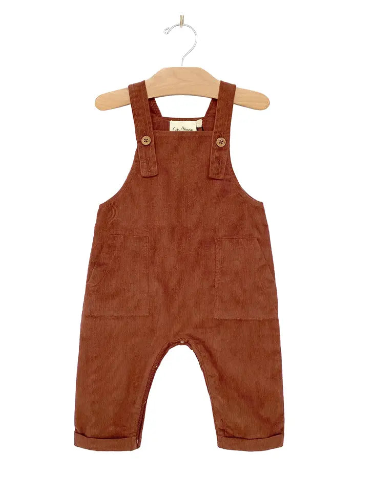 Clay Corduroy Overalls