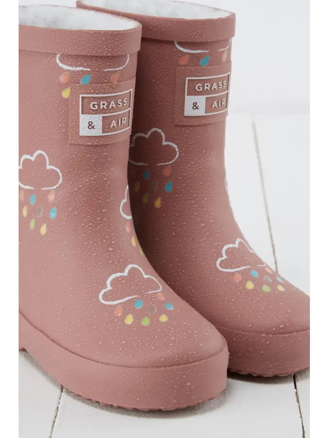 Stone Colour Changing Kids Wellies - 3 colors