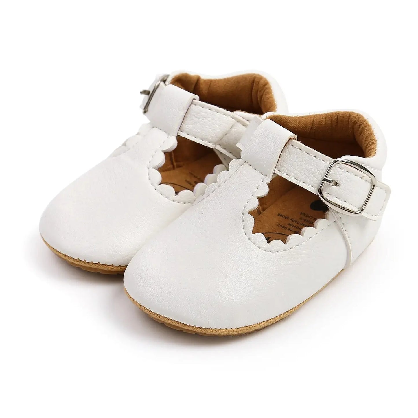 Mary Jane Moccs - White