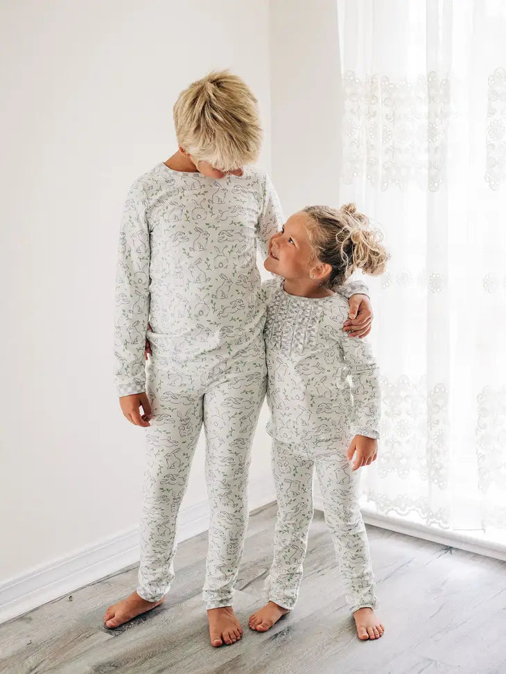 Easter Bunny Flap Pajamas