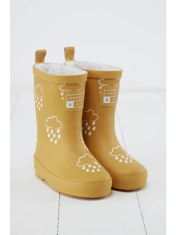 Stone Colour Changing Kids Wellies - 3 colors