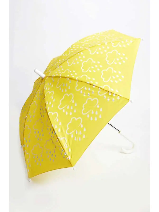 Little Kids Colour-Revealing Umbrella in Yellow