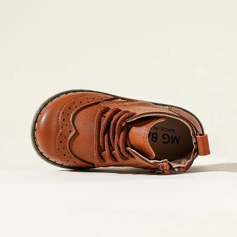 Old Sole Soft-soled Boys Dress Shoe