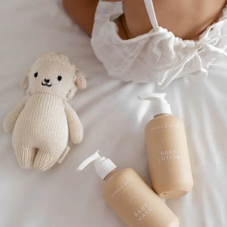 Mama Bird Baby Skin Care Set - Lotion and Wash