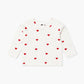 All the Love Long Sleeve Crewneck Tee_Tiny Hearts - Sale