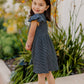 Ruffle Sleeve Little Girls Dress