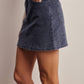 Stretch Corduroy Mini Fall Skirt