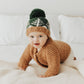 Hand Woven Forest Knit Beanie Hat Loden Baby & Kids - Bestseller